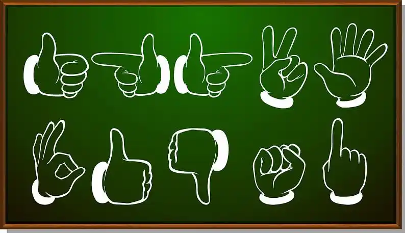 手势图片_手势高清图片_全景视觉