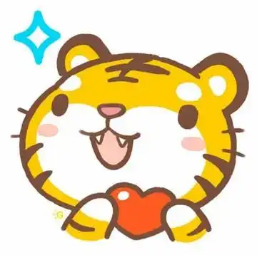 卡通萌虎头像