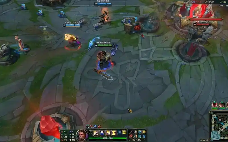 在召唤师峡谷每个人都有自己的事情做