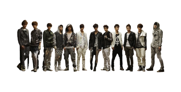 exo十二人的立绘