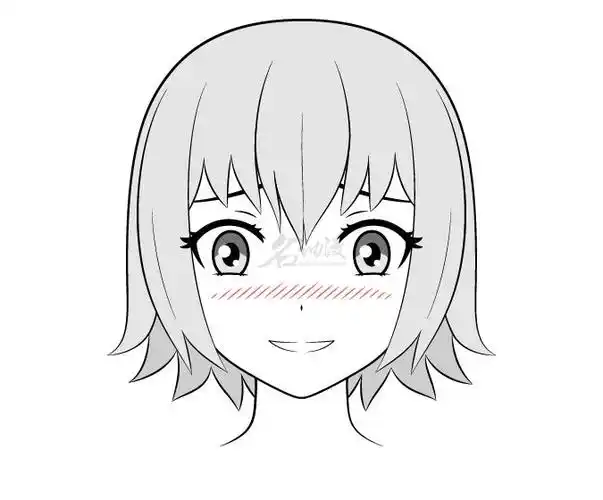 害羞表情入门画法