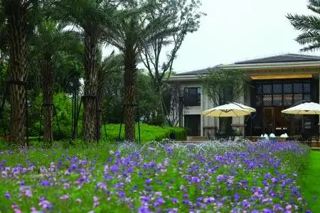 龙湖园林以品质动人图为紫云台园林实景