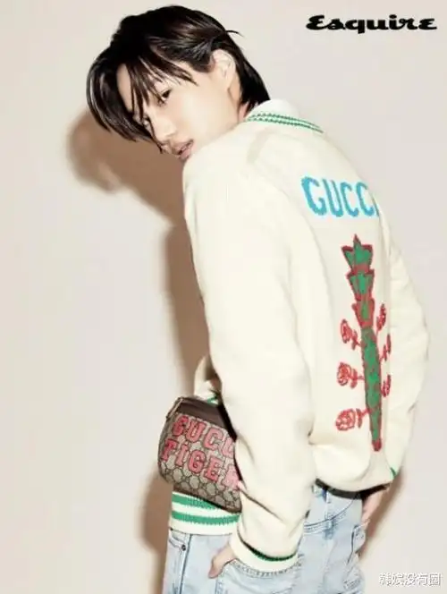 exo kai登《esquire》封面,展示"感性"面貌|esquire|金钟仁|exo|古驰