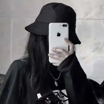 女生高冷霸气侧脸头像