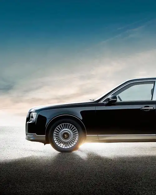 丰田的旗舰轿车世纪,看看就好了.