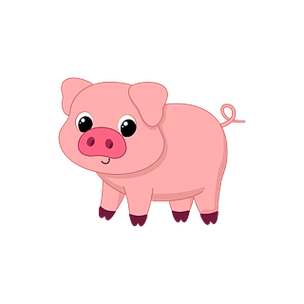 萌人全国爱发节秃头男卡通蠢萌手绘元素粉色蠢萌呆呆卡通鸟鸡年可爱蠢