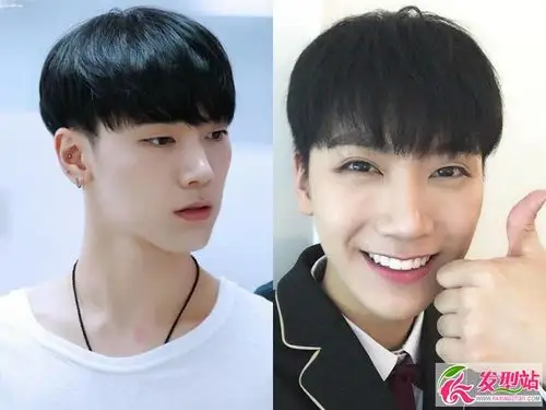 锅盖头怎么留最帅 锅盖头侧面和正面图片