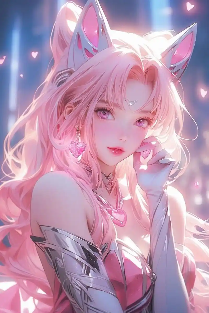 手游头像93甜心教主 kda女团阿狸美少女插画