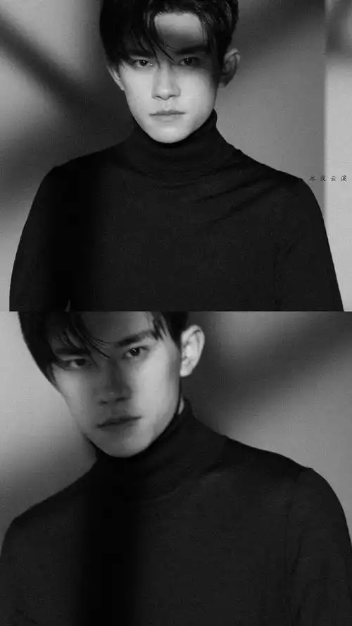 易烊千玺高级黑质感大片分享,这是哪家的男模快来认领