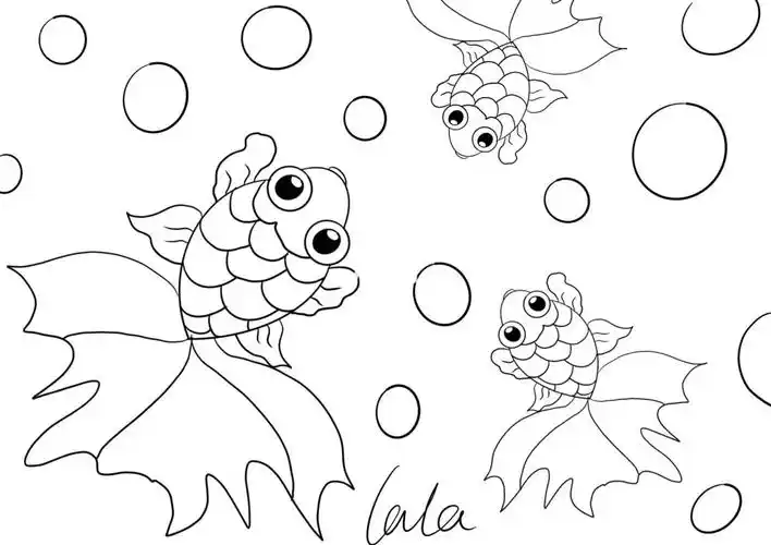 少儿美育  #创意美术  #童画  #金鱼  #简笔画  #简单