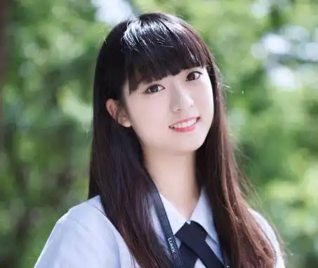 学生中长直发清纯发型大全