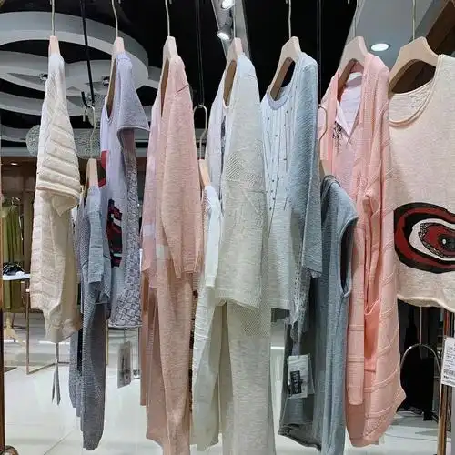 品牌服装厂家亚麻女装 休闲套装女开衫图片