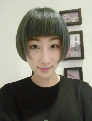 女生可爱锅盖头发型图片 是不是感觉超萌(2)