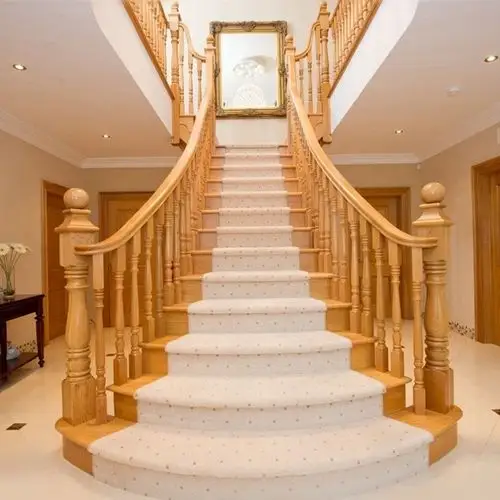 团风县黄州区实木楼梯扶手踏步护栏