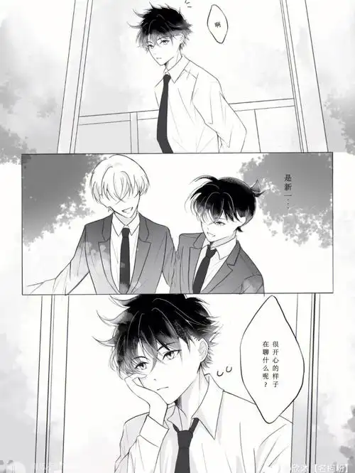 当新一和快斗在同一所学校