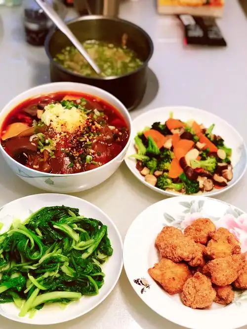 wa_wa23做的家里的午餐味道