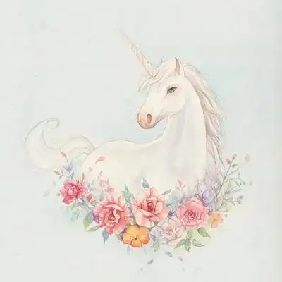 独角兽头像梦幻高清好看的独角兽微信头像图片大全