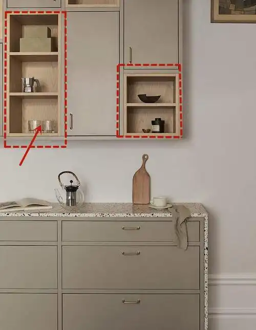 被厨房乱哭了?别着急,试试这3种吊柜新玩法,好用还省事