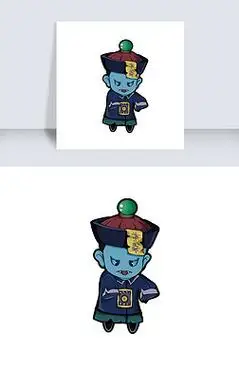 卡通可爱的小僵尸免扣图