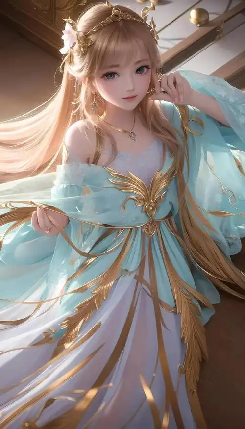 二次元少女壁纸,仿佛是梦幻般的存在