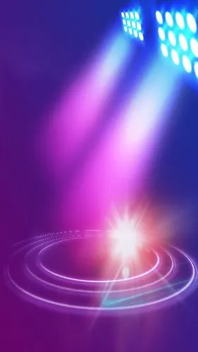 渐变舞台光效背景图免抠素材免费下载_觅元素51yuansu.com