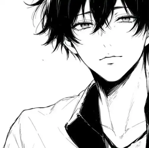 363436373039头像|黑白简约动漫男头#动漫头像#|#夏日