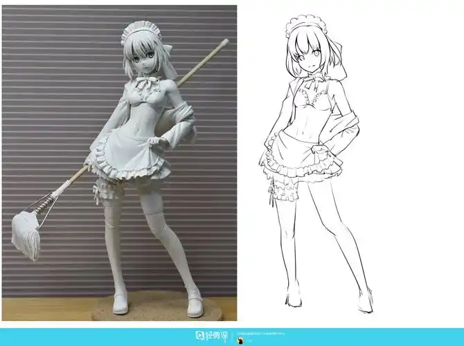 动漫插画基础——站姿人体肌肉穿插练习