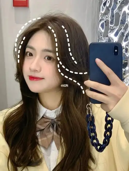 显瘦绝了修饰小圆脸的韩系气质八字刘海