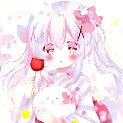 抱宠情侣动漫头像情头二次元dt害呀