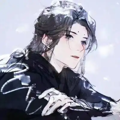 唯美古风淡雅男子头像图片