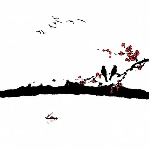 水墨画图片图片