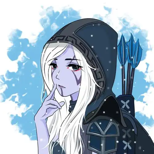 小菜喵手绘dota2英雄头像