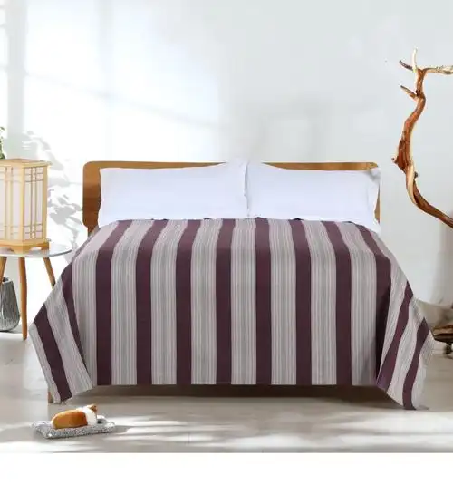 选茶xuancha老粗布床单单件老式纯棉裸睡怀旧亚麻棉麻夏ty床单200cm