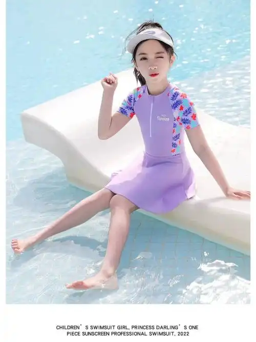 10岁 11岁 12岁 13岁 14岁 通用:适用年龄女:适用性别儿童连体泳衣