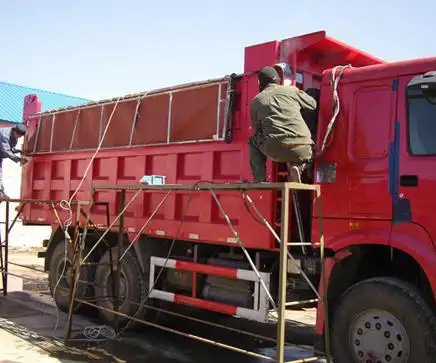 渣土车蓬布加盖_渣土车自动篷布_自卸车自动篷布_货车自动篷布-长葛市
