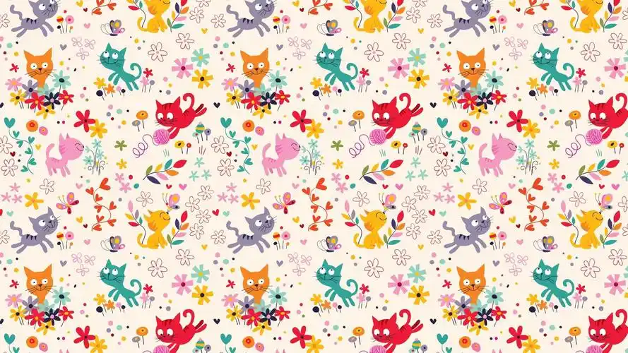 小清新可爱背景图片桌面壁纸