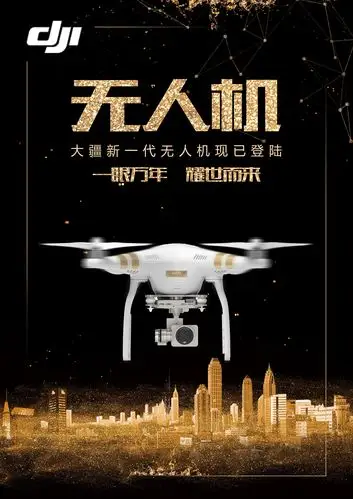 无人机海报设计-竖版
