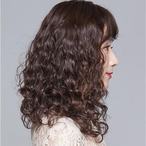 fanfushi范富诗假发女长发羊毛卷假发套女士妈妈全真发发套全头套式中