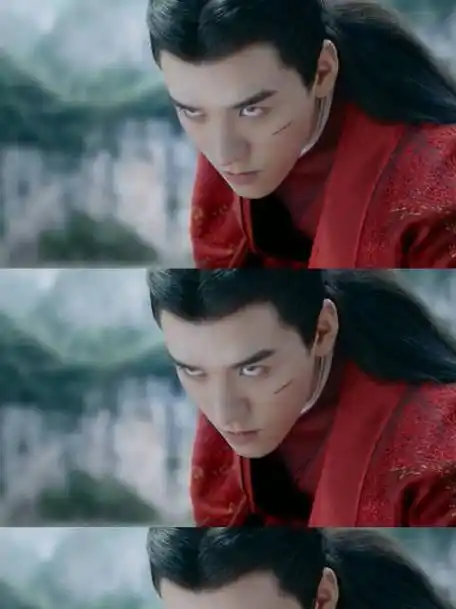 2 来自微博视频号 #山河令直播# 《山河令》温客行一袭红衣也太帅了吧