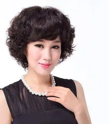 女士烫发发型图片