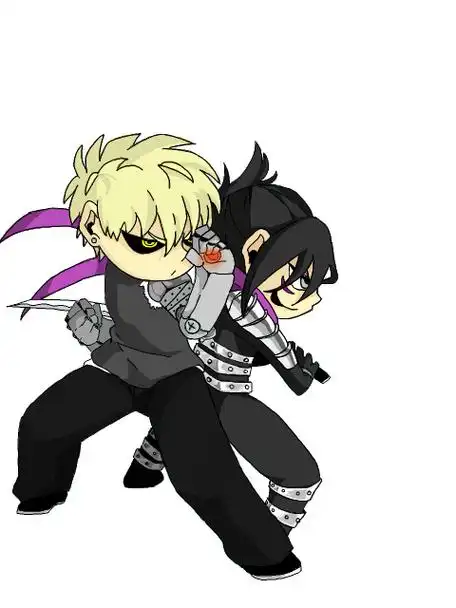 杰诺斯与音速索尼克小人图一拳超人