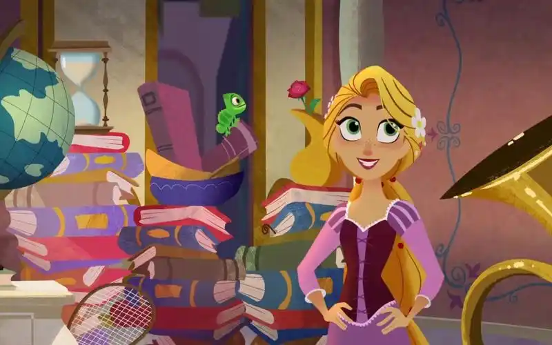 [听力口语训练] 长发公主tangled the series片段 01 | 美音 | 盲听