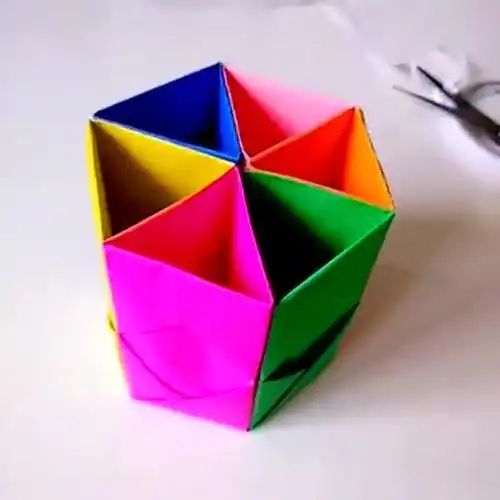 笔筒手工制作折纸漂亮 手工折纸大全-蒲城教育文学网