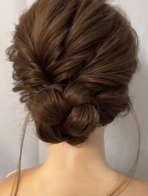 低盘发教程,这个春天必须要学会