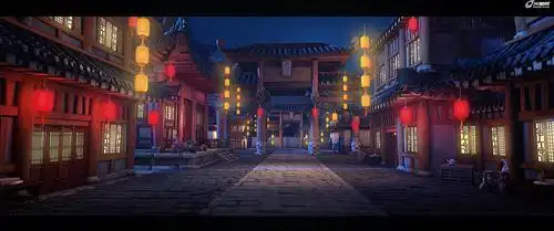 街道场景雨天夜晚氛围创作解析