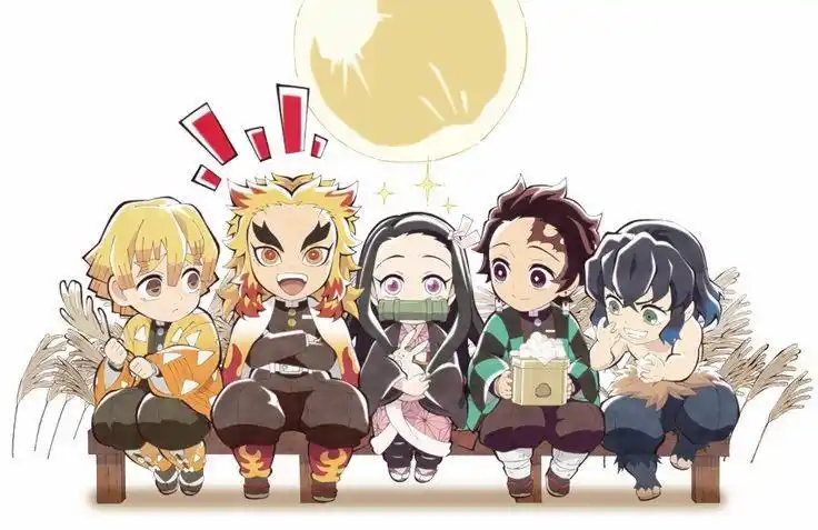 集体大合照鬼灭之刃