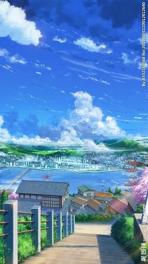 动漫小镇设计图__风景漫画_动漫动画_设计图库_昵图网nipic.com