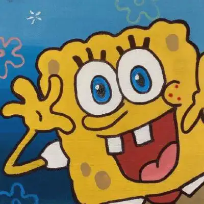 海绵宝宝好看头像 呆萌高清海绵宝宝的可爱头像图片_动漫头像_头像屋