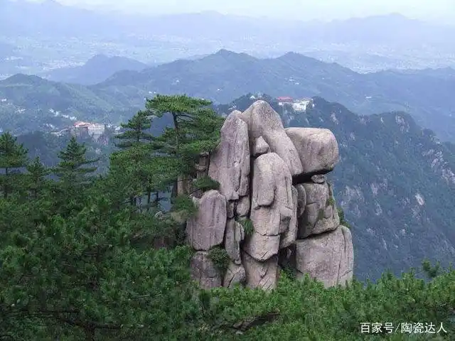 中国佛教四大名山之一 安徽九华山