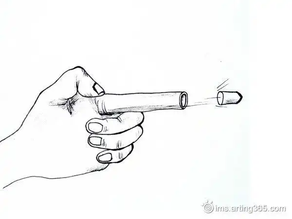 手绘线条创意手部联想 #采集大赛